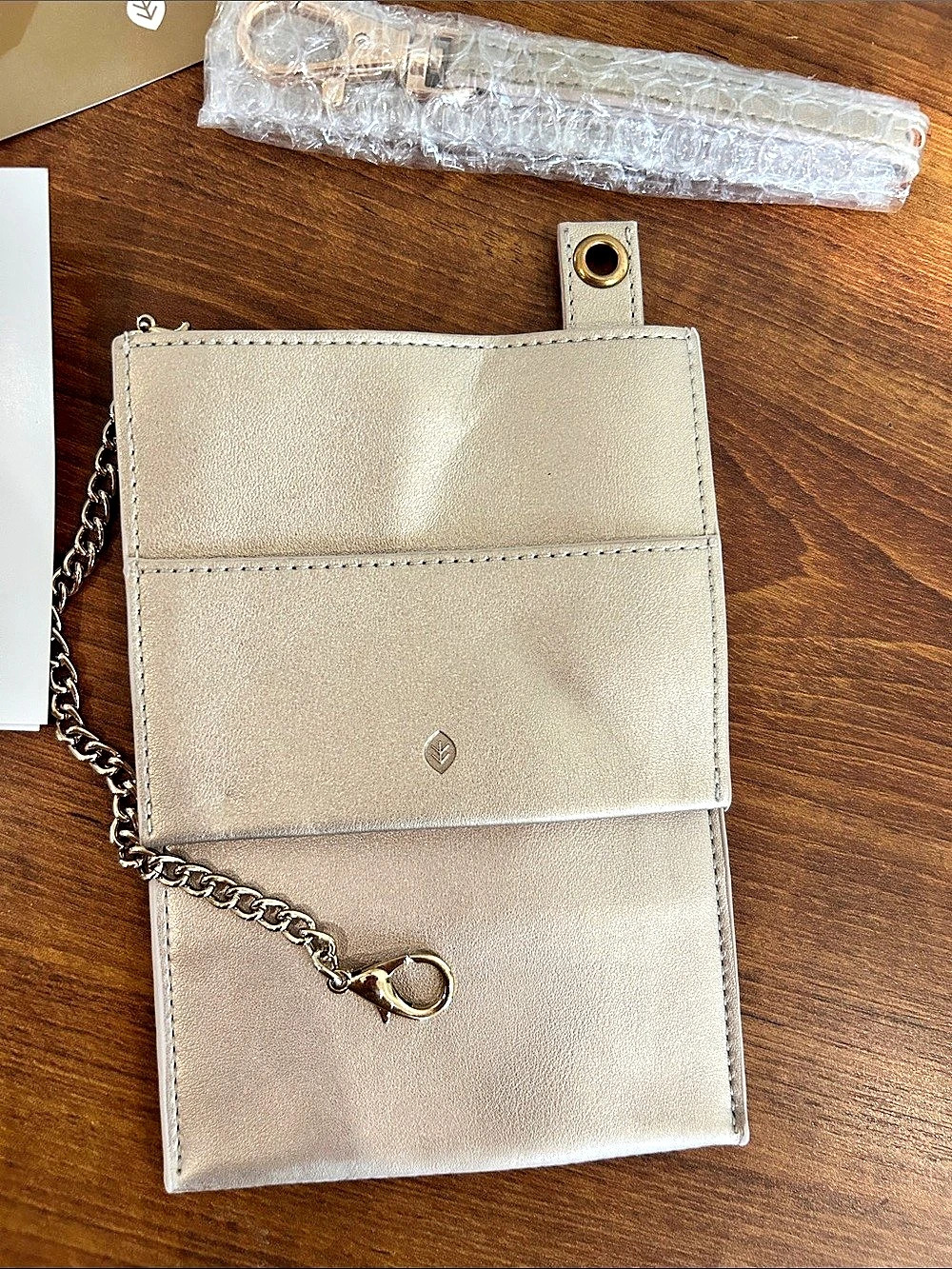 Bag Branch Clip-On Insert Gold NWT
